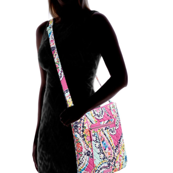 NWT-Vera Bradley Wildflower Paisley Hip Crossbody - Picture 7 of 8